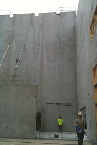 béton pour fondation