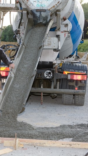 dalle béton directement sur terre